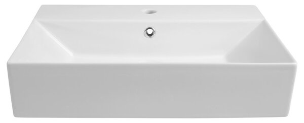 Aqualine Aqualine, Keramické umývadlo 60x42cm, na dosku, 10SF50060