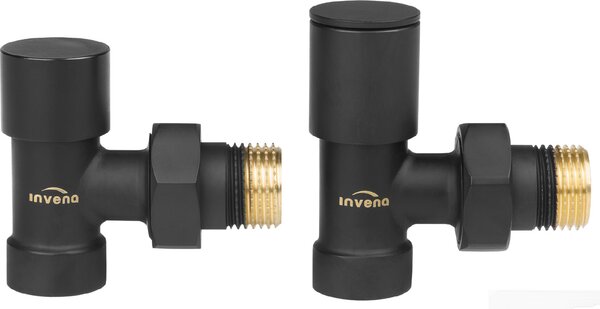 Uhlová manuálna súprava čierna Hotové vykurovacie teleso 1/2" palca BSP Radiátor