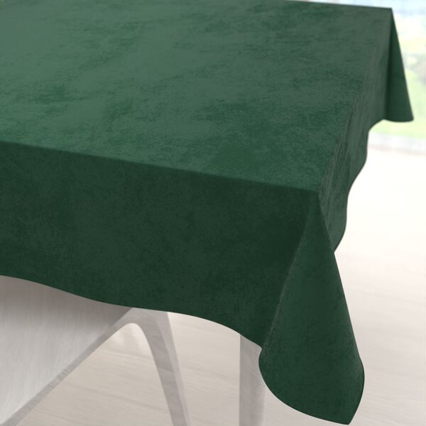 Biante Zamatový štvorcový obrus Velvet Prémium SVP-012 Zelený 40x40 cm