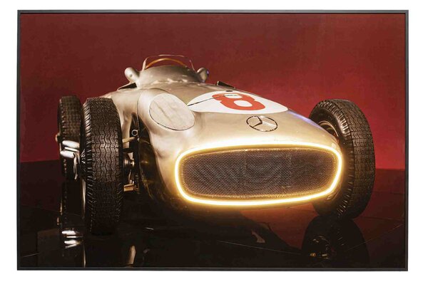 Racing Car LED obraz viacfarebný 80x120 cm