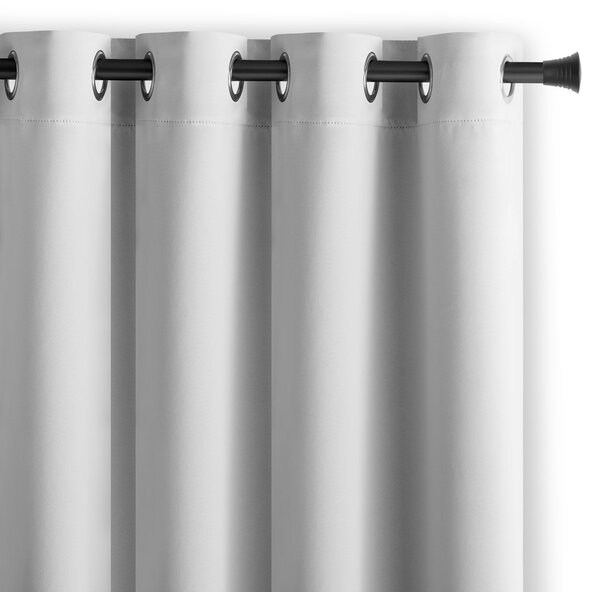 Restilo Záves AmeliaHome Blackout s priechodkami 140x270 cm biely, veľkosť 140x270