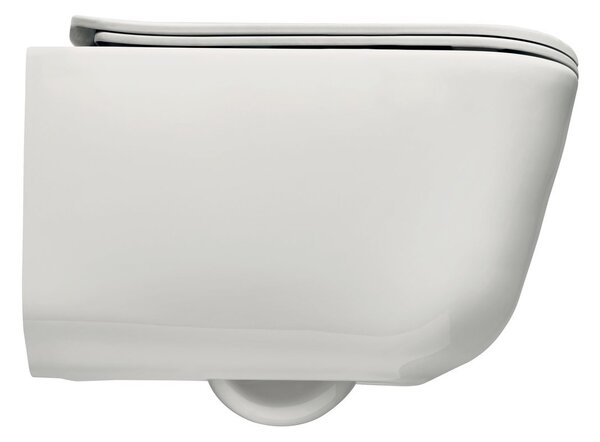 Kerasan Kerasan, TRIBECA závesná WC misa, Rimless, 35x54cm, biela, 511401
