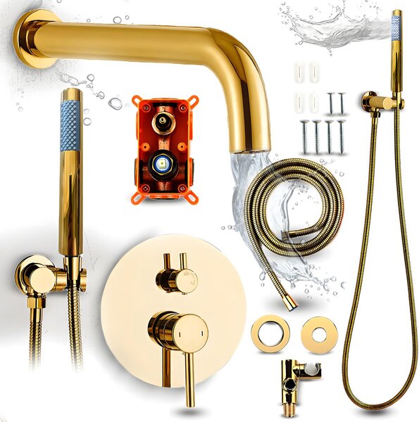 Sada pre zabudovanie vane Heckermann H400 Gold