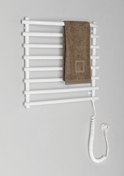 Aqualine Aqualine, Elektrický sušiak uterákov, 570x465 mm, 72 W, bielý, SU110A