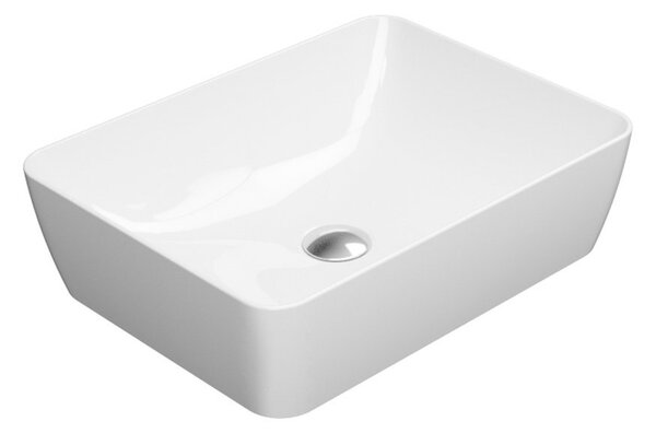 GSI SAND keramické umývadlo na dosku 50x38 cm, biela ExtraGlaze