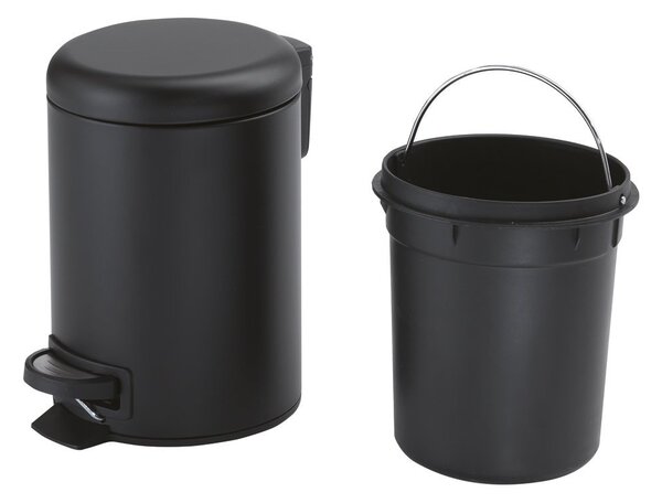 Gedy Gedy, POTTY Odpadkový koš 5l, Soft Close, čierna matná, 330914