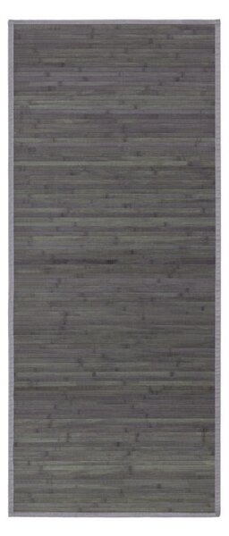 Sivý bambusový koberec behúň 75x175 cm – Casa Selección