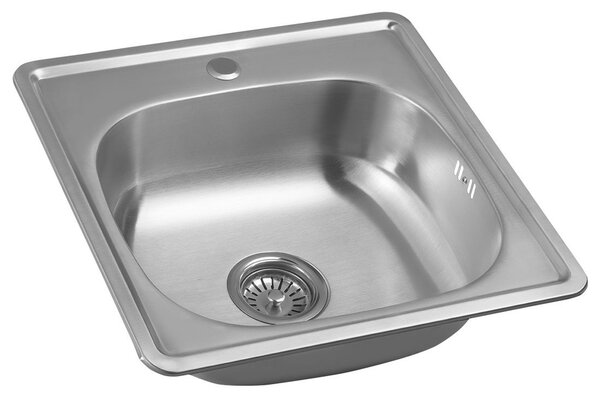 Aqualine Aqualine, Nerezový drez 48x18x48cm, AQ4848B