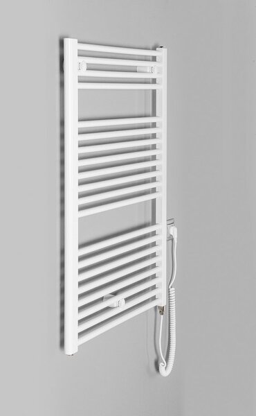 Aqualine Aqualine, DIRECT-E elektrické vykurovacie teleso, rovné, 600x960 mm, 400W, biela, ILE96T