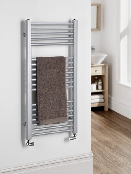 Aqualine Aqualine, ORBIT vykurovacie teleso s bočným pripojením 450x1320 mm, 594 W, biela, ILO34T