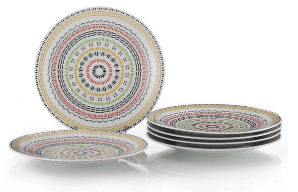 Porcelánové taniere v súprave 6 ks ø 21 cm – Hermia