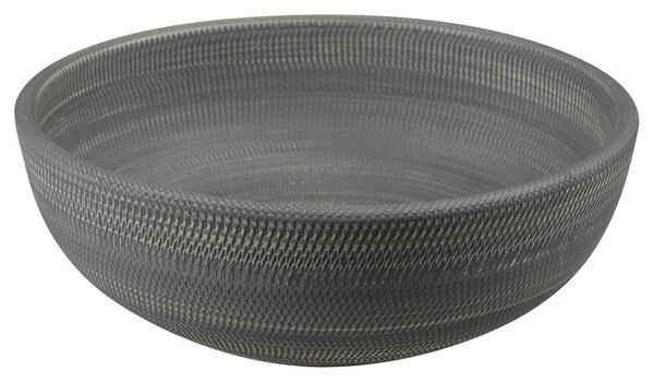 Sapho Sapho, PRIORI keramické umývadlo, priemer 41 cm, 15 cm, farba šedá so vzorom, PI024