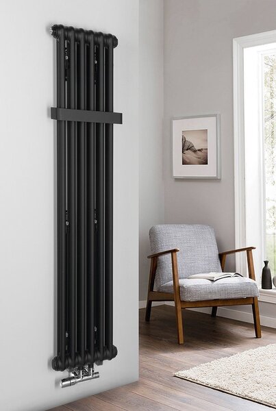 Sapho Sapho, FEDE držiak uterákov 320 mm, čierna matná, IRPA61