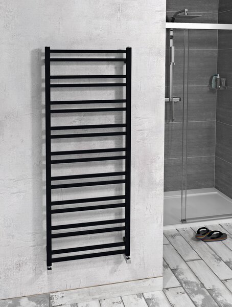 Sapho Sapho, METRO DOS vykurovacie teleso 550x1430 mm, čierna matná, IR430TB