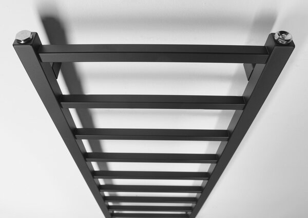 Sapho Sapho, METRO LIGHT vykurovacie teleso 400x1140 mm, čierna matná, IR445TB