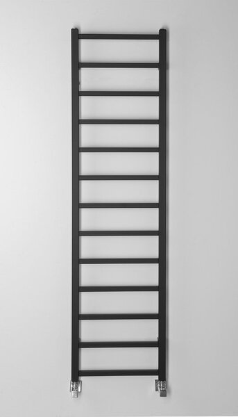 Sapho Sapho, METRO LIGHT vykurovacie teleso 400x1500 mm, čierna matná, IR447TB