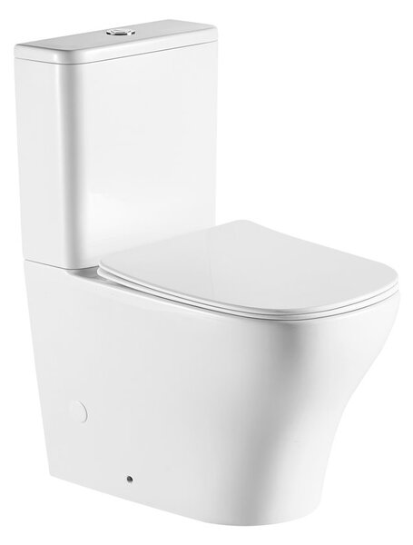 Sapho Sapho, BELLO RIMLESS WC kombi misa s nádržkou,spodný/zadný odpad, PC103WR