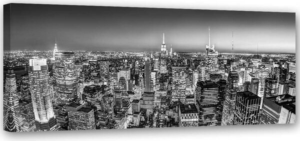 Obraz na plátne Panoráma New Yorku Rozmery: 90 x 30 cm