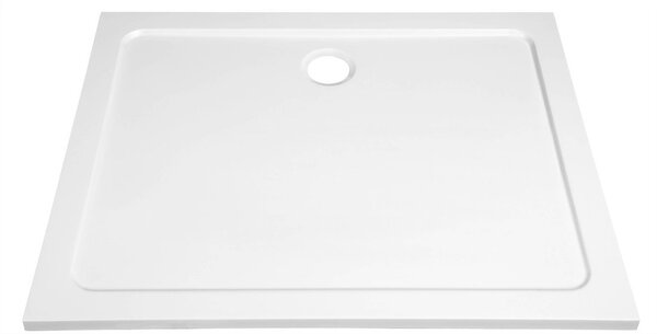 Aqualine Aqualine, TECMI sprchová vanička z liateho mramoru, obdĺžnik 80x70cm, biela, PQ8070