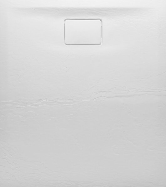 Sapho ACORA vanička z liateho mramoru, obdĺžnik 120x90x2, 9cm, biela, dekor kameň