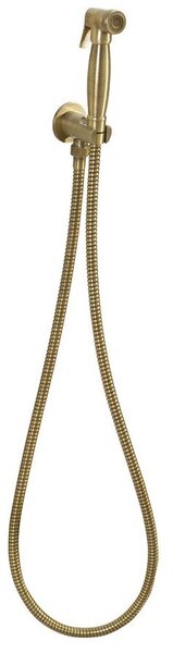 Reitano Rubinetteria Reitano Rubinetteria, Bidetová sprcha retro s hadicou a držiakom sprchy s vyústením, bronz, 9106