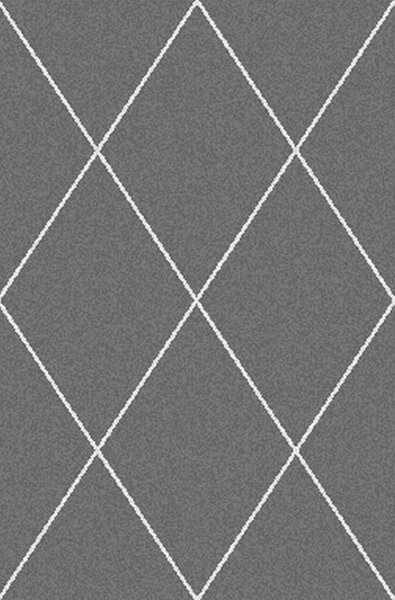 Franc Koberec Royal Rhombs tmavosivý 160x230cm