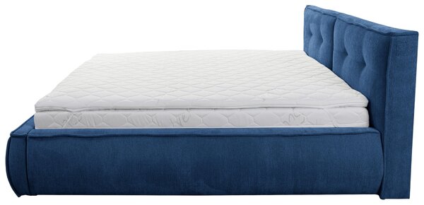 ČALÚNENÁ POSTEĽ, 180/200 cm, modrá Livetastic - Online Only spálne, Online Only