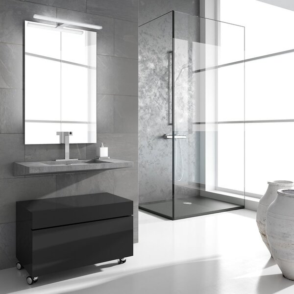 Sapho Sapho, FELINA LED svietidlo, 8W, 308x15x112mm, chróm, FE030