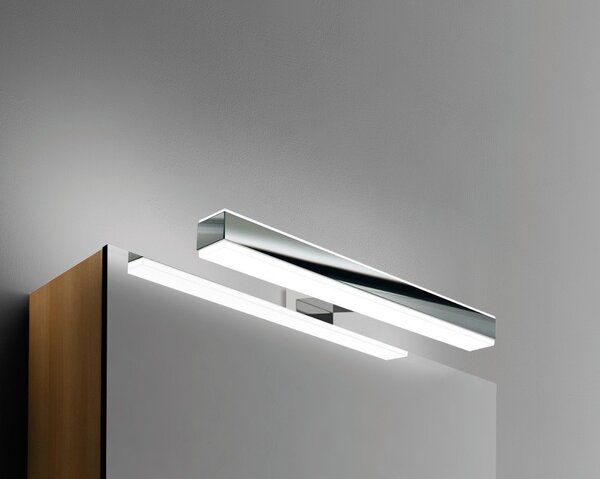 Sapho Sapho, VERONICA 2 LED svietidlo, 8 W, 300x25x83 mm, IP44, chróm, E26698CI