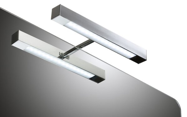 Aqualine Aqualine, VERONICA LED nástenné svietidlo, 6 W, 300x30x115 mm, chróm, E26891CI