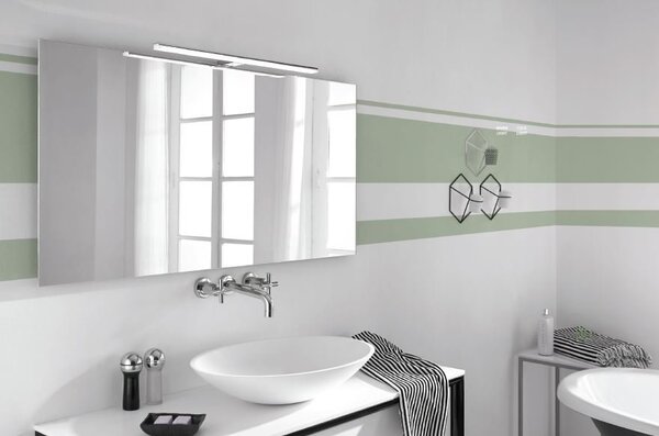 Sapho Sapho, FELINA LED svietidlo, 8W, 308x15x112mm, chróm, FE030
