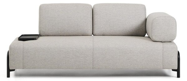 Sivobéžová pohovka 200 cm Compo – Kave Home