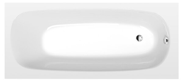 Polysan EBRO obdĺžniková vaňa 170x75x39cm, biela