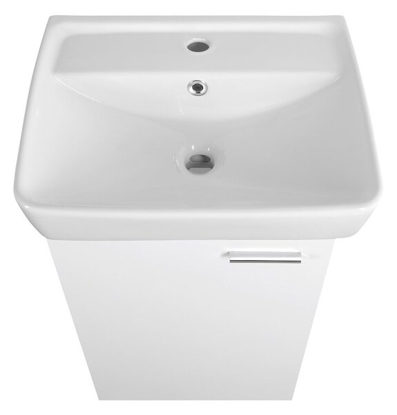 Aqualine Aqualine, ZOJA umývadlová skrinka 41,5x63x37,6 cm, biela, 56372