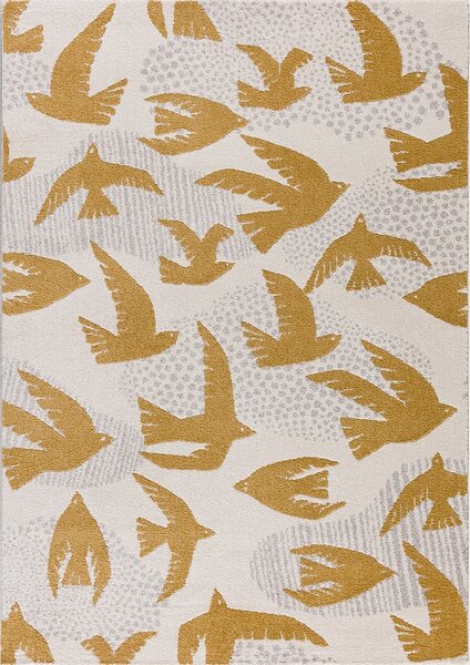 Franc Koberec Yellow Birds 120x170cm