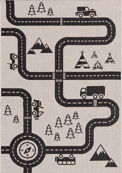 Franc Koberec Car Road 120x170cm