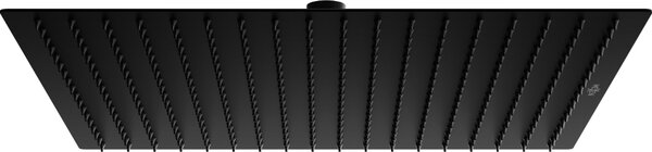 Mexen Sprchová hlavica Slim nerezová 40 x 40 cm, čierna, 79140-70