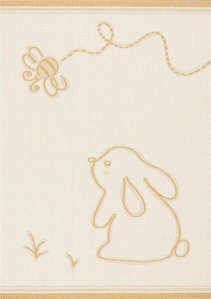 Franc Koberec Rabbit and Bee 120x170cm