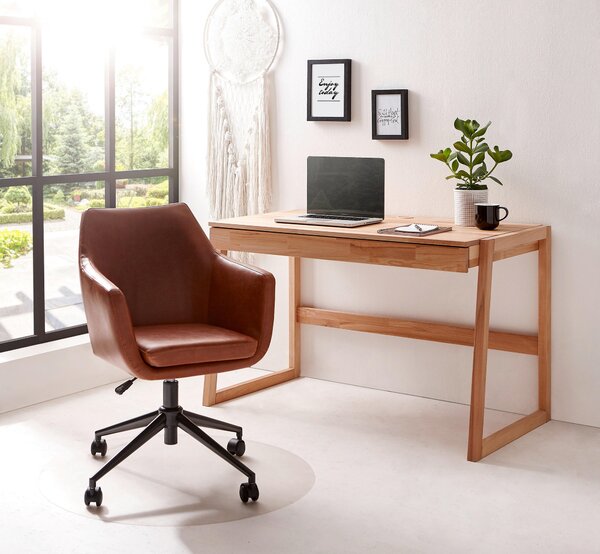 PÍSACÍ STÔL, jadrový buk, 120/65/75 cm Linea Natura - Kancelárske stoly