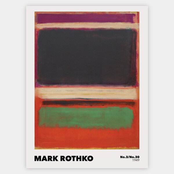 Plagát No.3/No.13 | Mark Rothko