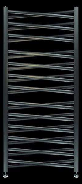 Regnis 3DX, Vykurovacie teleso 440x500mm, 289W, čierna matná, L3DX50/40/BLACK