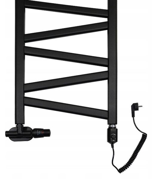 Regnis Kalipso MIX, Vykurovacie teleso 540x1600mm, 657W, čierna matná, MK1600/500/50BLACK