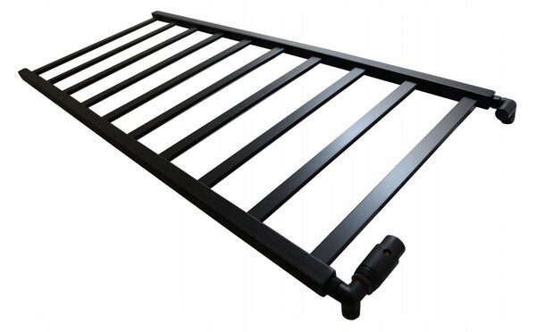Regnis DEX, Vykurovacie teleso 300x730mm, 360W, čierna matná, DEX70/30/BLACK