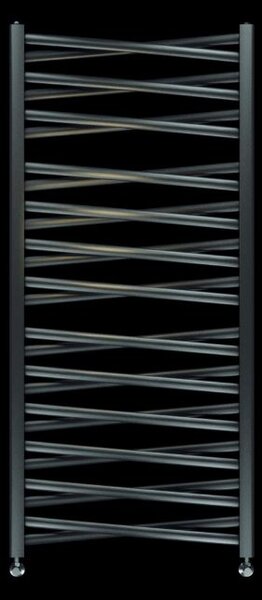 Regnis 3DX, Vykurovacie teleso 440x500mm, 289W, čierna matná, L3DX50/40/BLACK