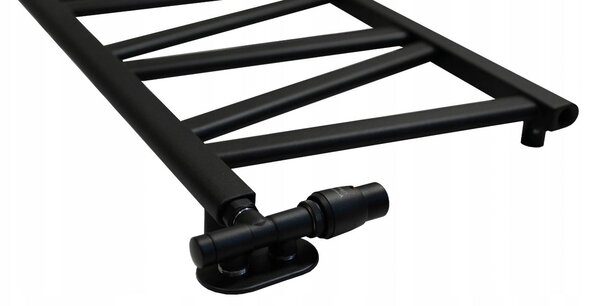 Regnis Kalipso MIX, Vykurovacie teleso 540x1600mm, 657W, čierna matná, MK1600/500/50BLACK