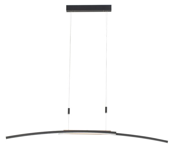 ZÁVESNÉ LED SVIETIDLO, 130/6,5/155 cm Dieter Knoll - Interiérové svietidlá