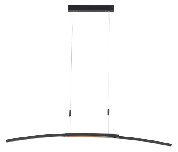 ZÁVESNÉ LED SVIETIDLO, 130/6,5/155 cm Dieter Knoll - Interiérové svietidlá