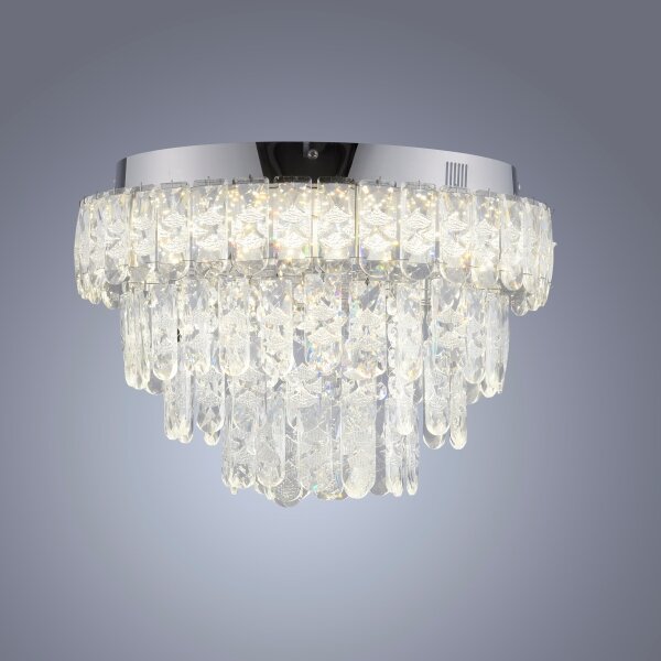 JUST LIGHT. 15092-17 - LED Stropné svietidlo KULUNKA LED/33W/230V lesklý chróm