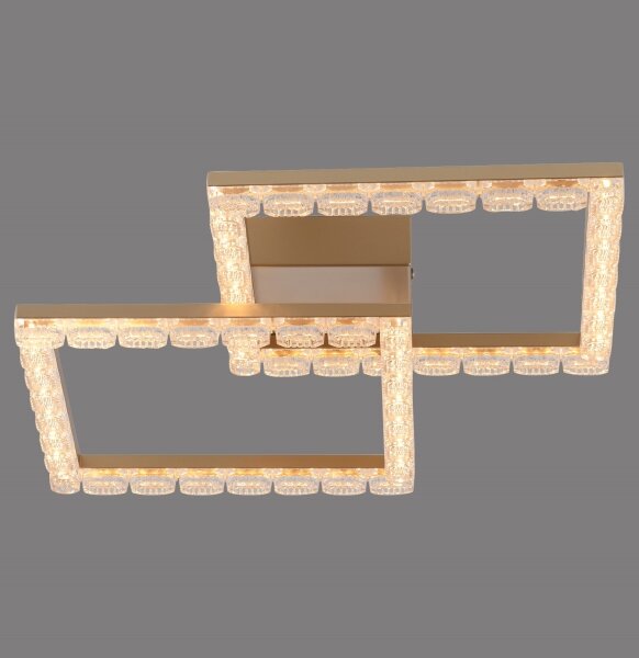 JUST LIGHT. 14732-60 - LED Stropné svietidlo GLITRA LED/17,5W/230V zlaté