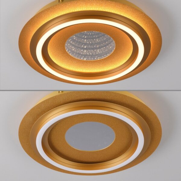 JUST LIGHT. 15089-60 - LED stropné svietidlo CICHIO LED/36W/230V zlaté